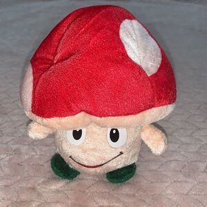 Toy Factory 2013 Red Capped Mushroom Plush Toy 10”